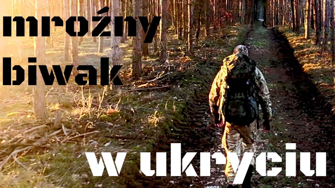 Zimowy test śpiwora Wojska Polskiego