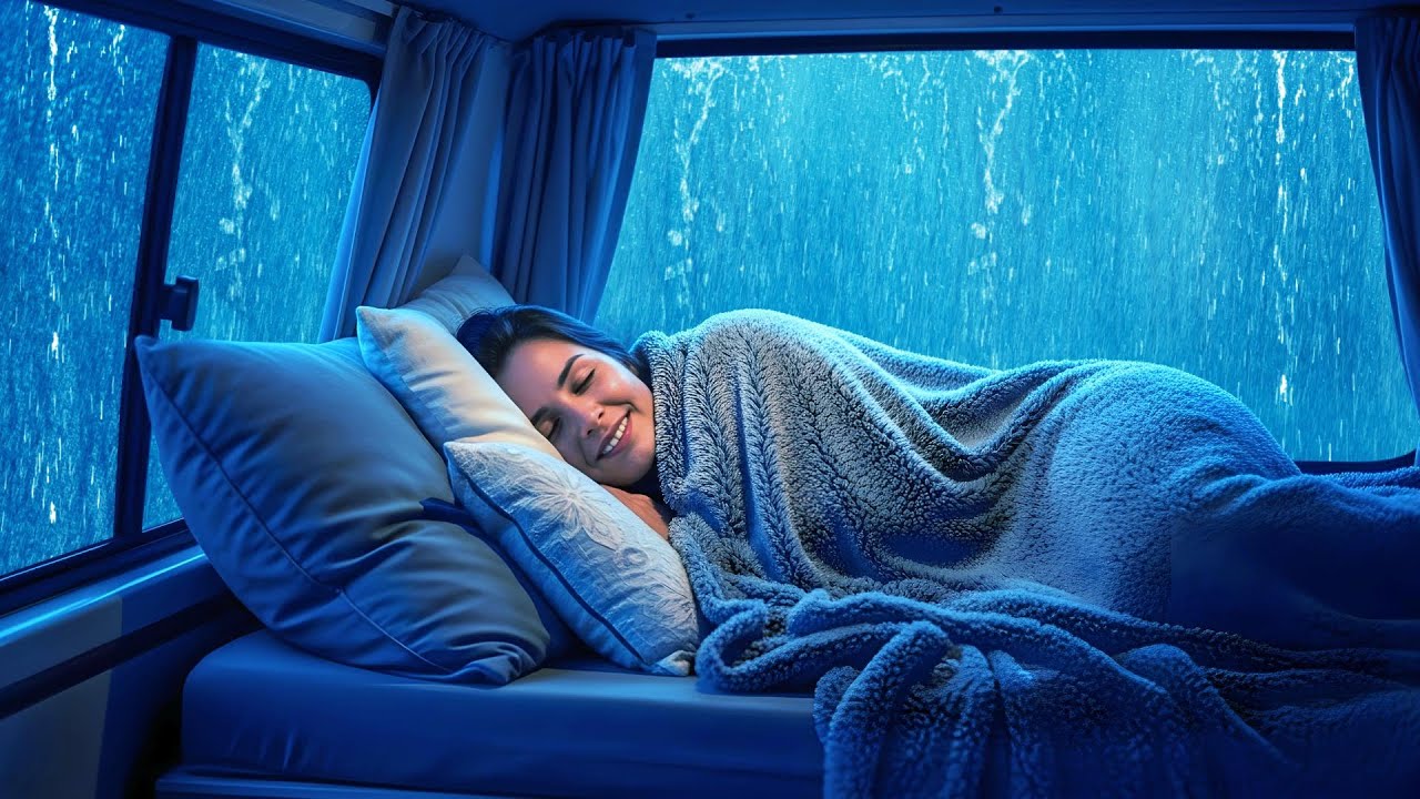 Car Rain Sounds for Sleep 🚗 Soothing Rain to Help You Sleep Instantly