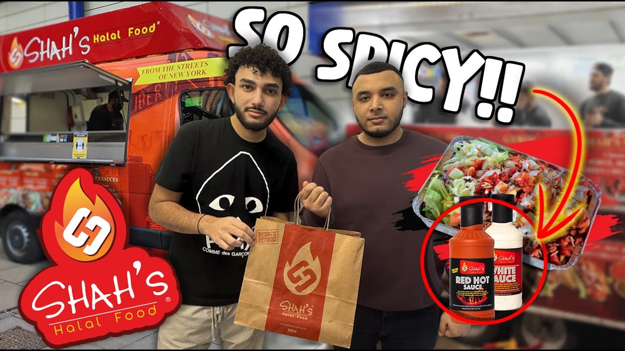 Trying Shah Halal Food - NYC STYLE FOOD TRUCK IN LONDON | FOOD REVIEW