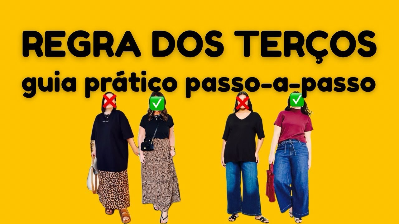 Regra dos Terços: como se vestir para alongar e valorizar o corpo