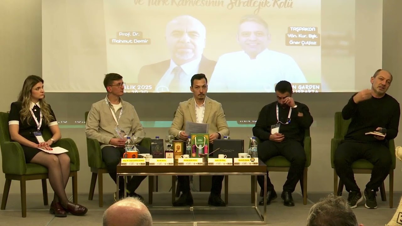 2. Geleneksel Kahve Zirvesi Kahve Ustalığı, Kavurmadan Sunuma Kahve Deneyimi Paneli