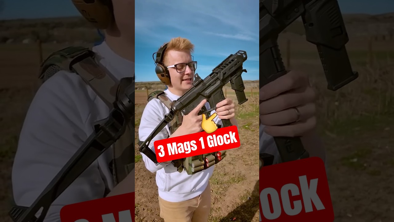 INSANE Glock (Holds 3 Mags) P-IX Plus Recover Tactical