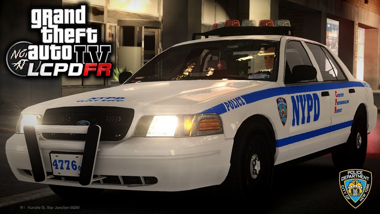 GTA 4 LCPDFR - Day 29 | NYPD Patrol: Ford Crown Victoria (CVPI) 🚔 Chases in Manhattan!