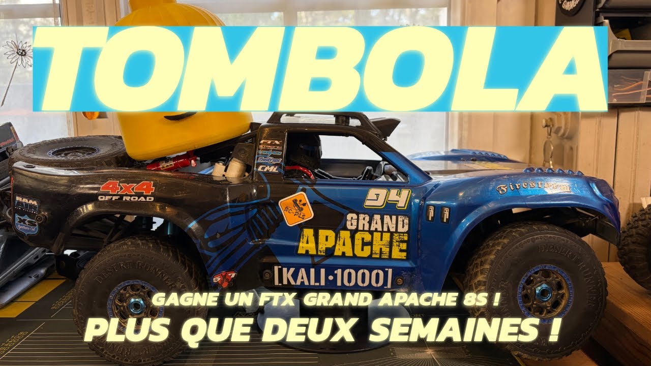 Plus que 15 jours pour gagner le GRAND APACHE 8S ! Et merci DARKHAM pour l'unbox du VSE tombola !