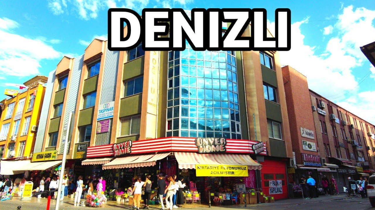 Denizli Türkiye Walking Tour | October 2024 | 4k UHD 60fps