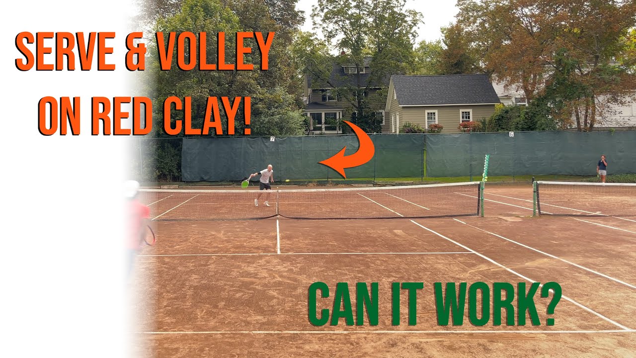Can You Serve & Volley on Red Clay? (USTA Prize Money Tournament)