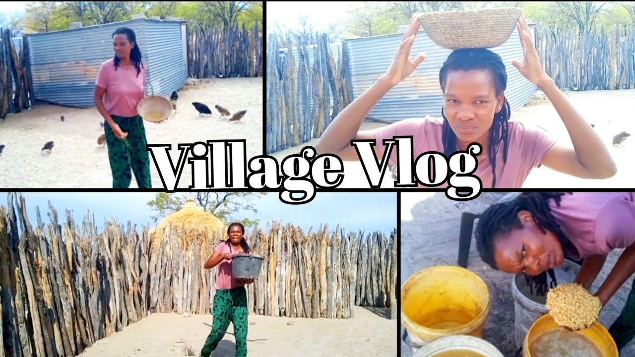 Village Vlog......A day In a Village girl living in Rural Namibia.