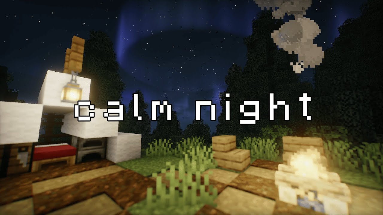 under quiet stars — calm night, soft fire ambience