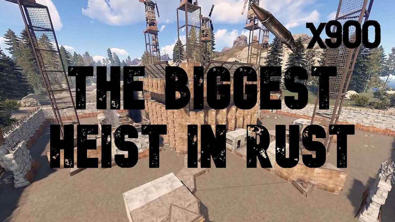 HOW I ATTEMPTED THE BIGGEST HEIST IN RUST (VITAL 10X)