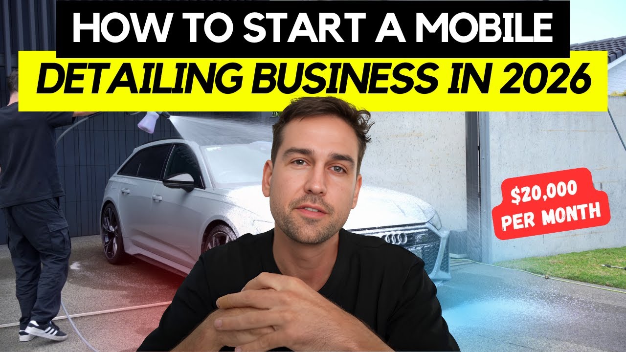 How to start a mobile car detailing business in 2026