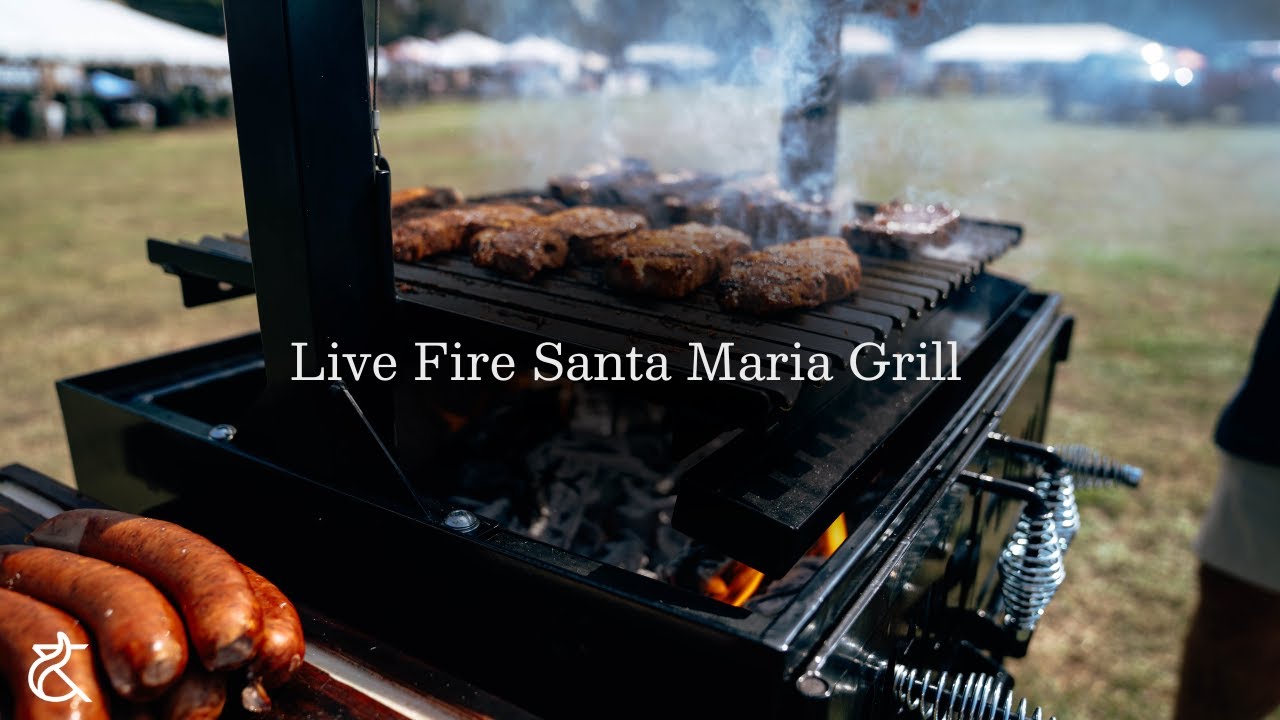 Live Fire Santa Maria Grill // Ash & Ember Outdoors