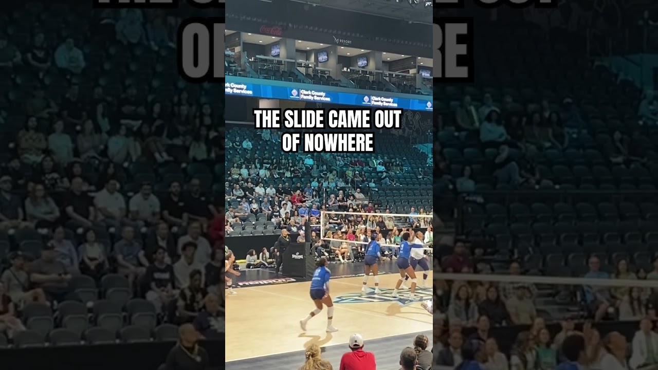 Berkley Oblad with the HUGE SLIDE ATTACK