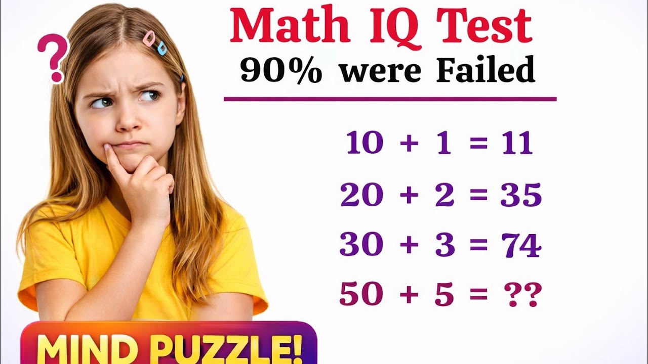 Only Genius Minds Can Solve This! Live Maths Puzzle Game Challenge#MathsPuzzle #Brain #LiveChallenge