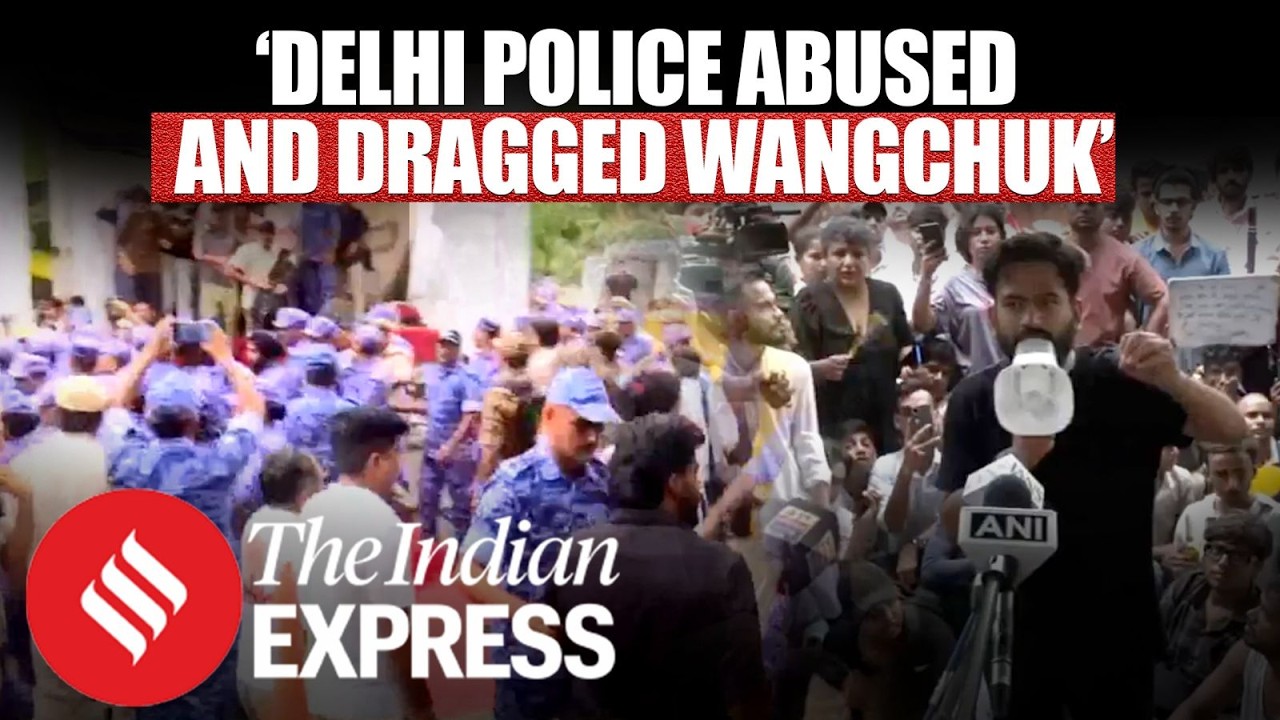 Abhijeet Dipke Claims Wangchuk Was Abused And Dragged By Delhi Police