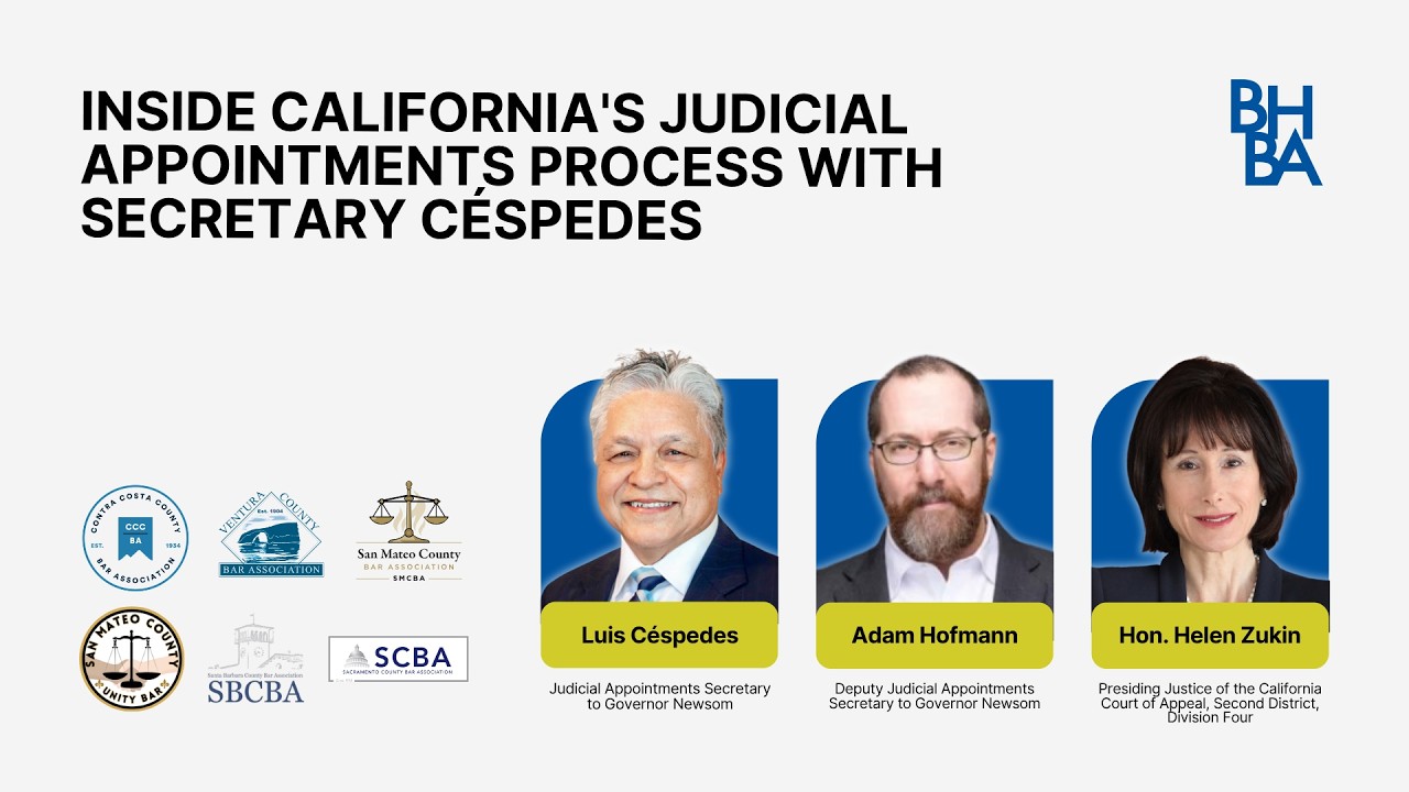 Inside California's Judicial Appointments Process with Secretary C&eacute;spedes