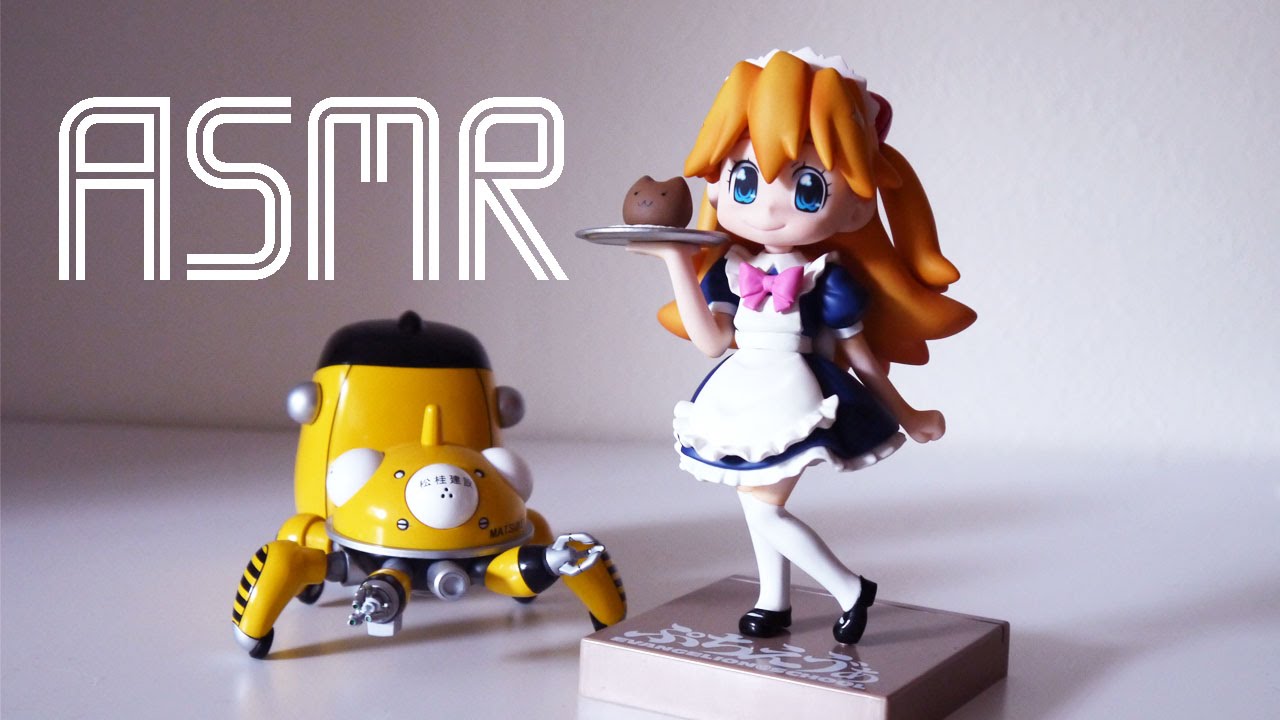 ASMR Anime Figure Unboxing - Asuka & Tachikoma (Whispering, Packaging Sounds)