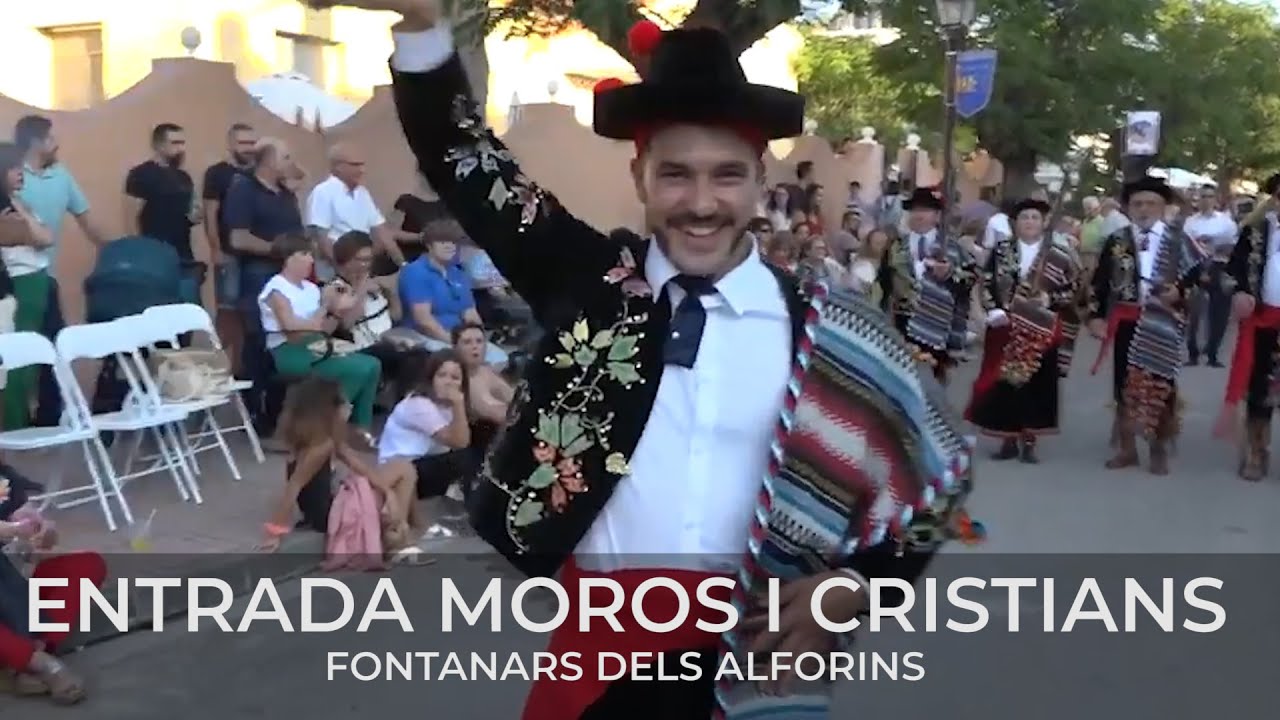 Entrada de Moros i Cristians Fontanars dels Alforins 2019