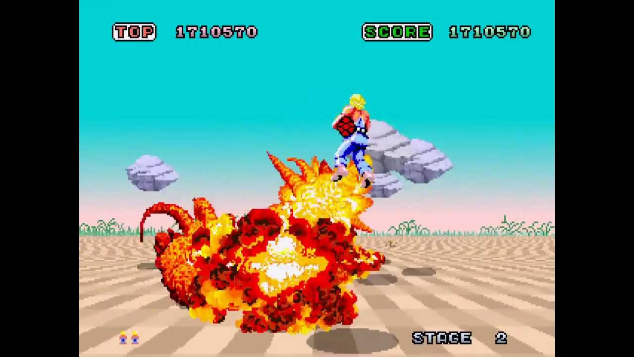 Space Harrier - Arcade Longplay