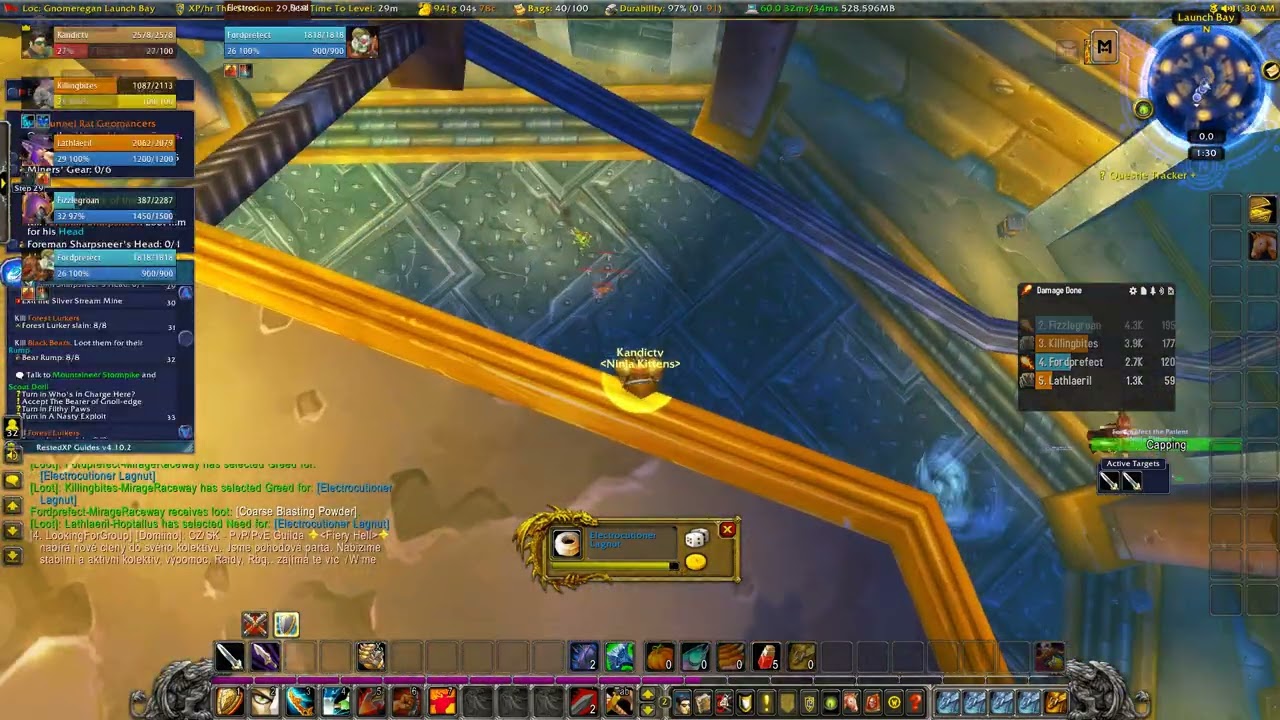 MOP - Level 31 - Tanking Gnomeregan