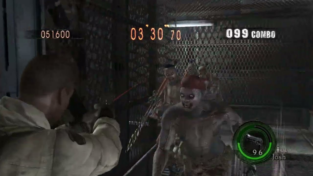 Resident Evil 5 Mercenaries Reunion - Solo - Experimental Facility - 669,204 (Josh)