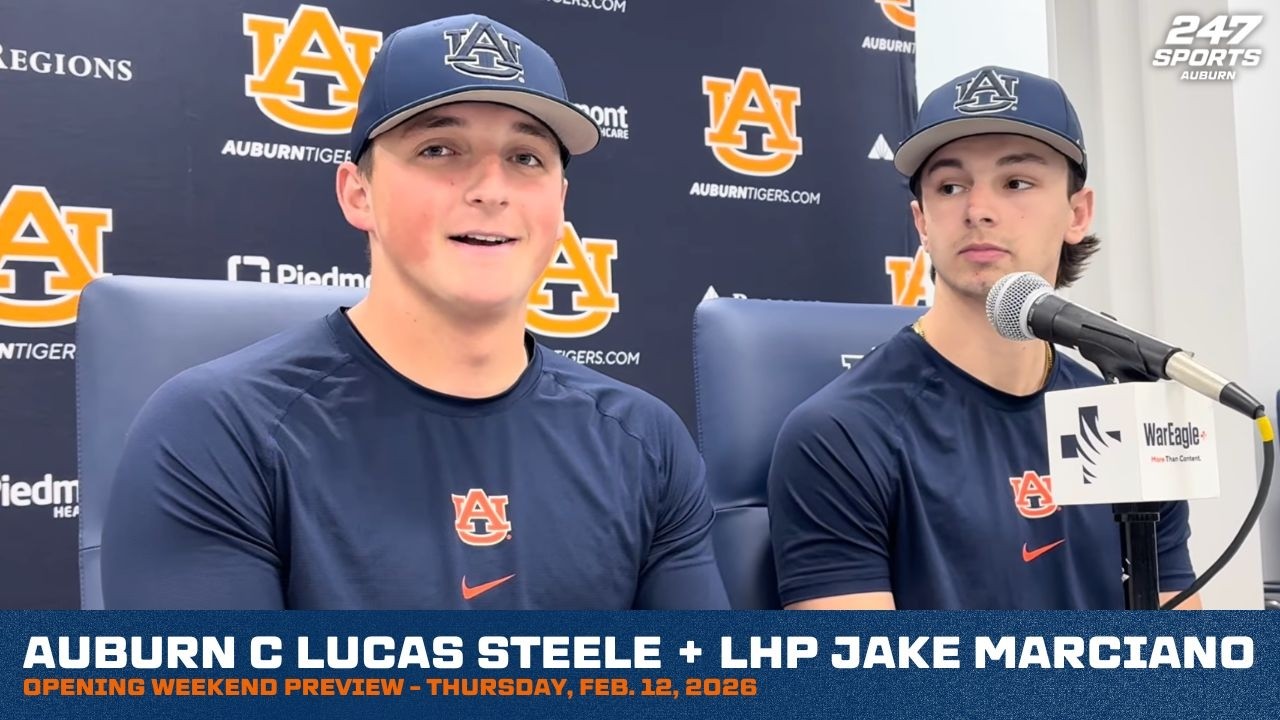 Auburn C Lucas Steele + LHP Jake Marciano - 2026 Opening Weekend Preview