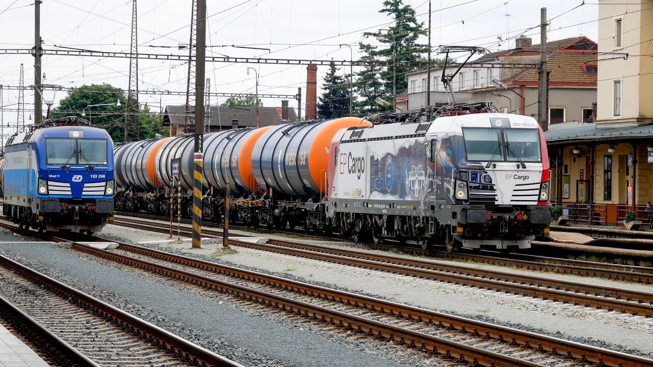 Vlaky Nymburk hl.n. 8. 7. 2021