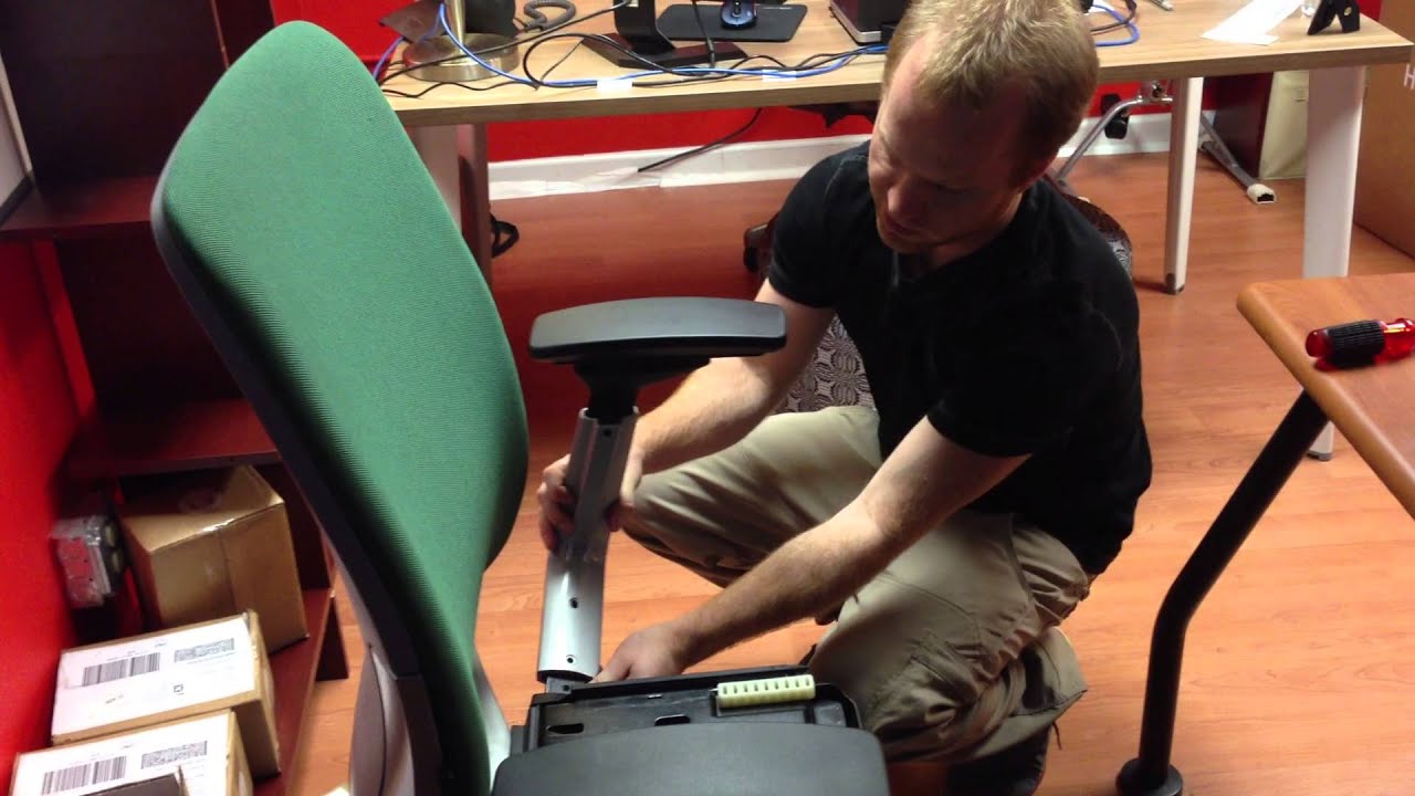 Amia Chair Seat and Arm Removal