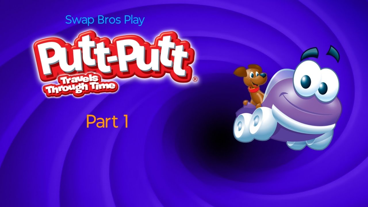 Time Travel Adventure - Swap Bros Play Putt-Putt Travels Through Time - Part 1