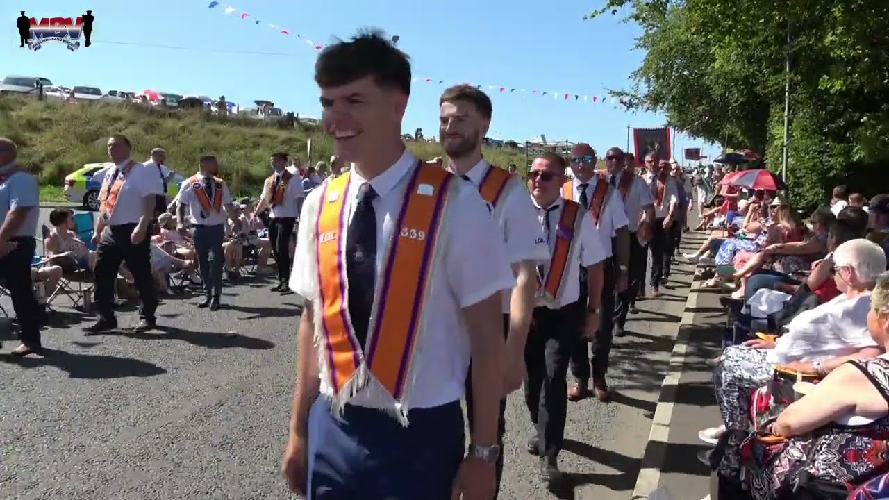 Portadown District LOL No 1 @ County Armagh 12th July Return Parade 2025
