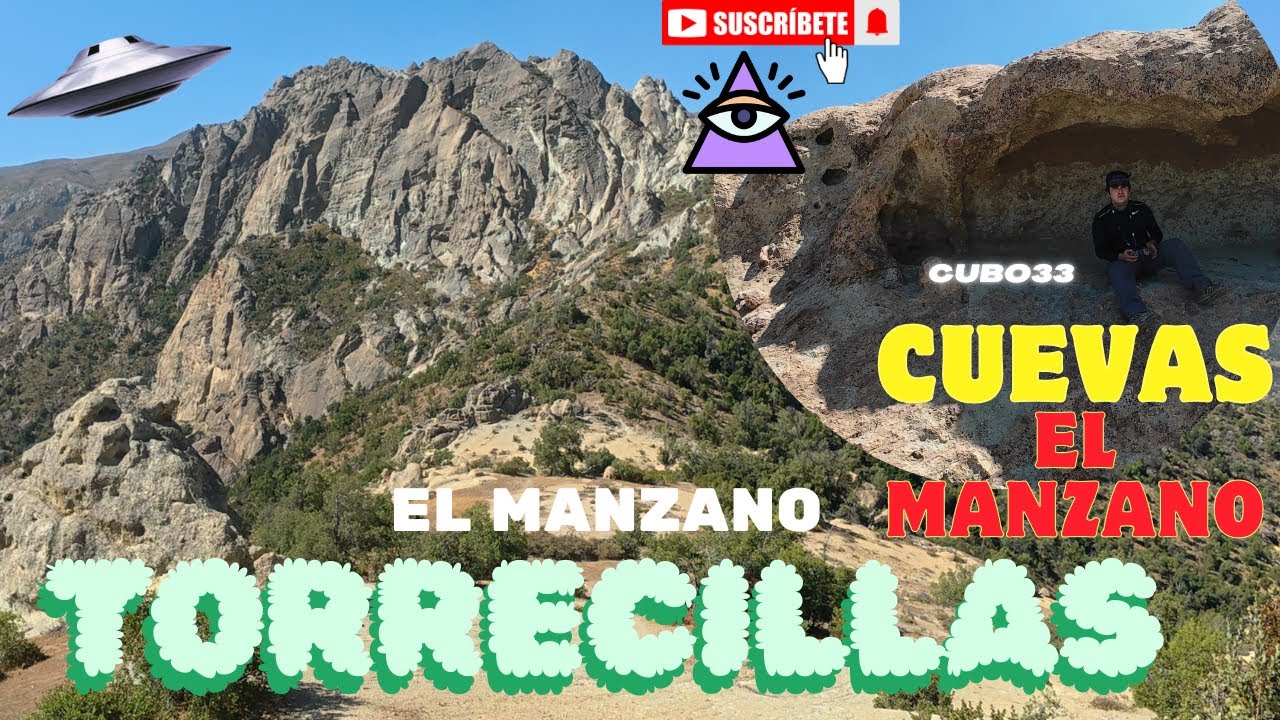 🪐  Las Cuevas Del Manzano y Cerro Torrecillas 🌞 Ovnis Cajón Del Maipo 👽 4K 60P
