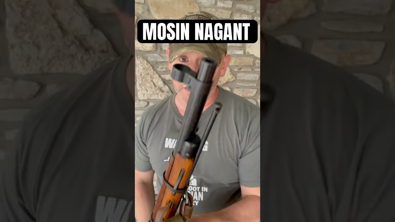 Лучшая винтовка с продольно-скользящим затвором, Мосина? #mosinnagant #boltactionrifle #wwii #ww2...