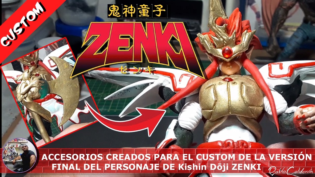 ACCESORIOS PARA Kishin Dōji Zenki  #zenki #studiodeen #tvtokyo