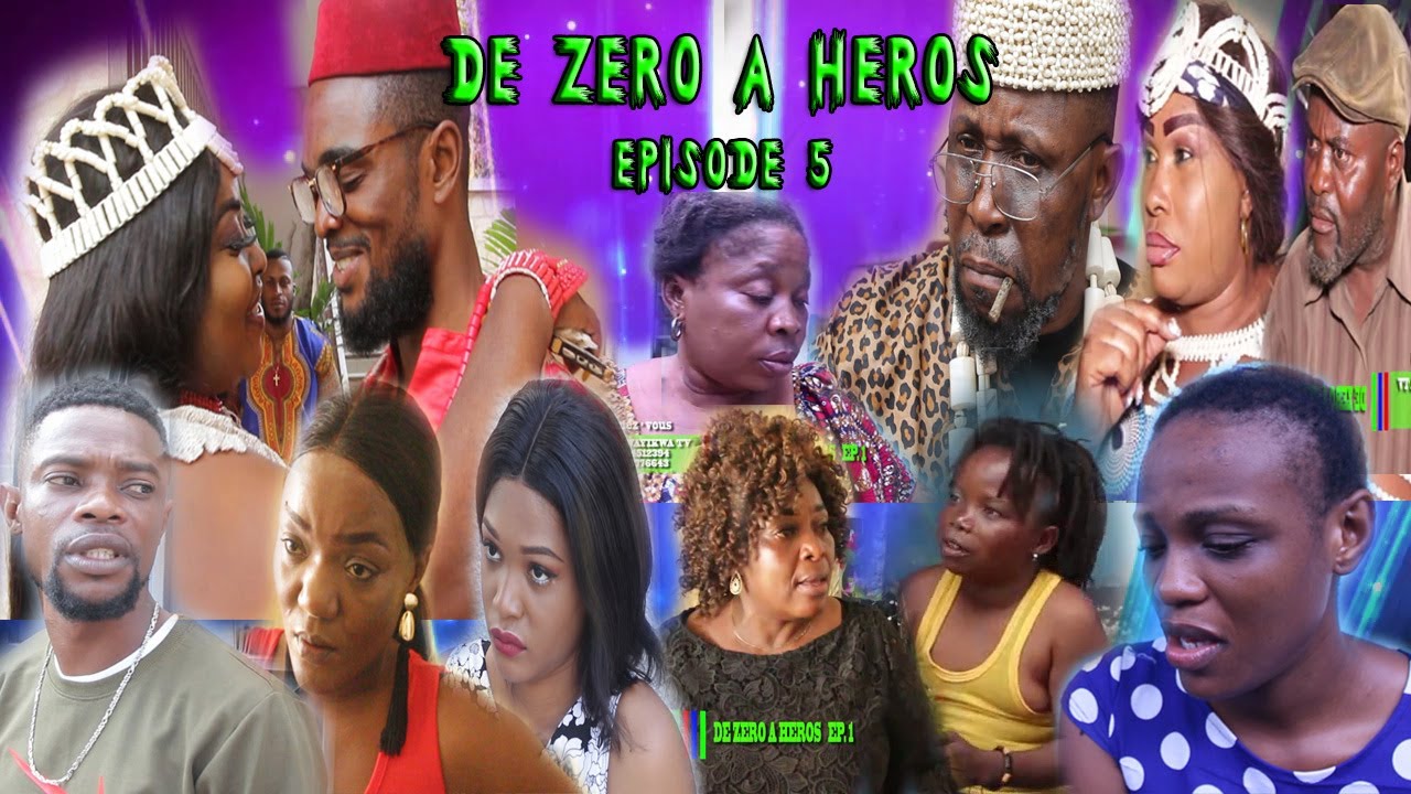 DE ZERO A HEROS Ep5! Théâtre congolais 2020 :SUNDIATA RONEL DAVINA DECOR MUKANIA COQUETTE LIYANZI