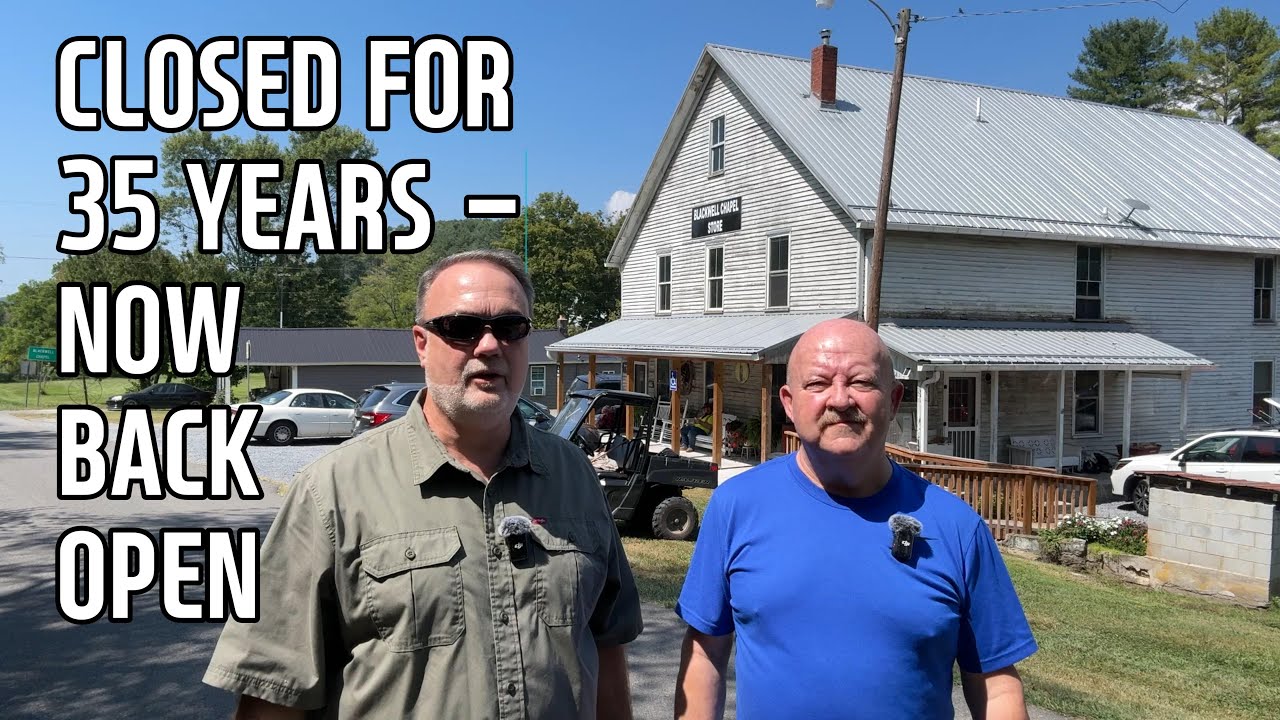 Retired Virginia Couple RE-OPENS Country Store  35 Years After it Closed:  Living a Life-Long Dream