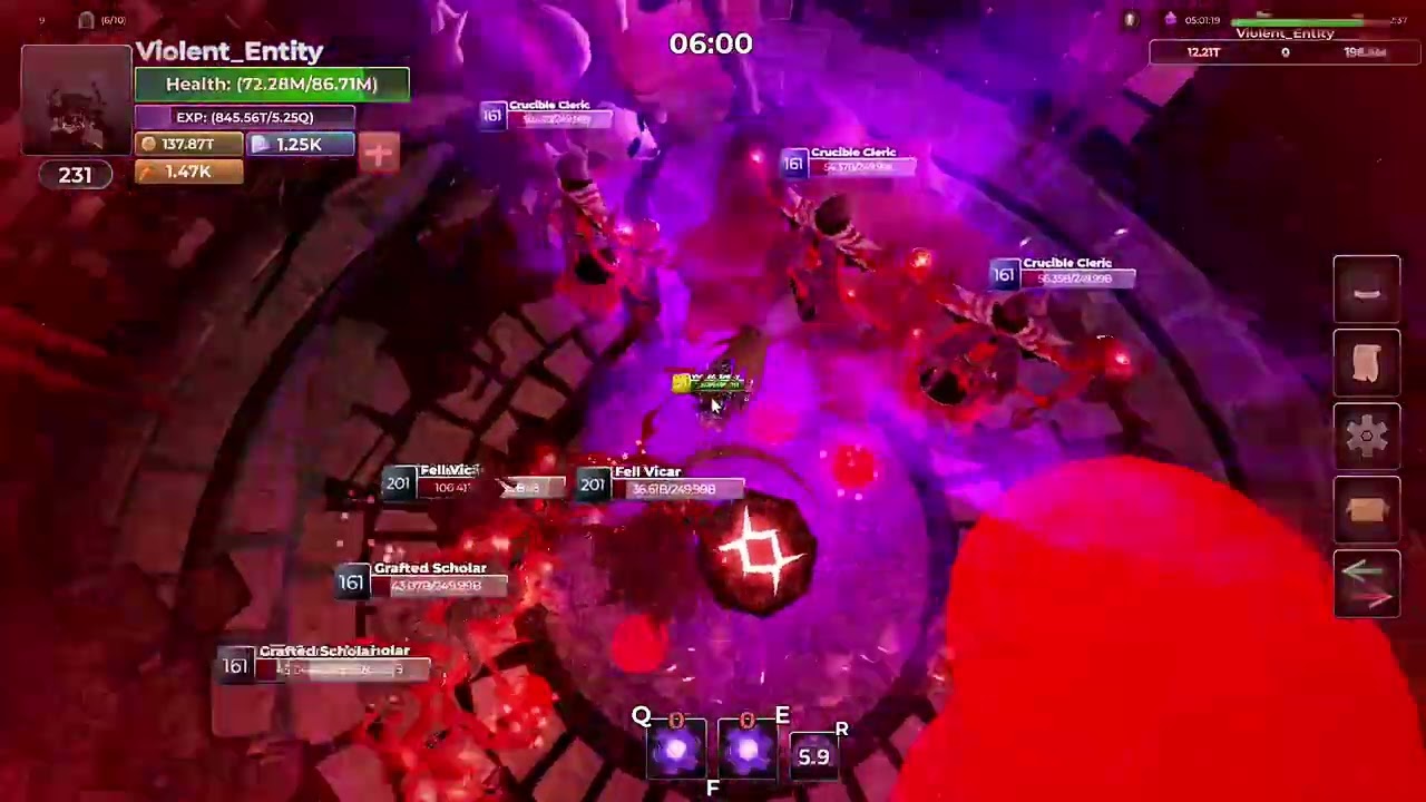 [Fabled Legacy] Forsaken Limbo NHC Solo with Purple Heretic Mage set + Leg spells