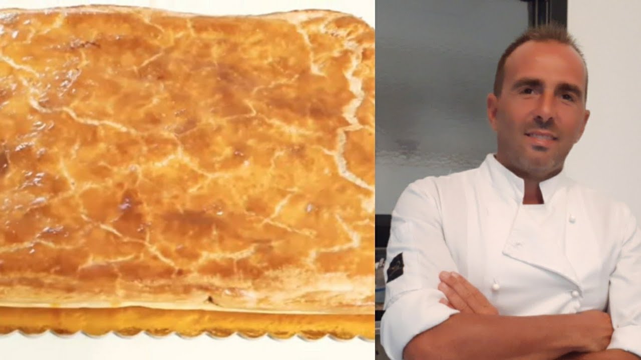 Pizza Parigina napoletana ricetta originale#simoneespositopasticciere#pizzaparigina#pastasfoglia