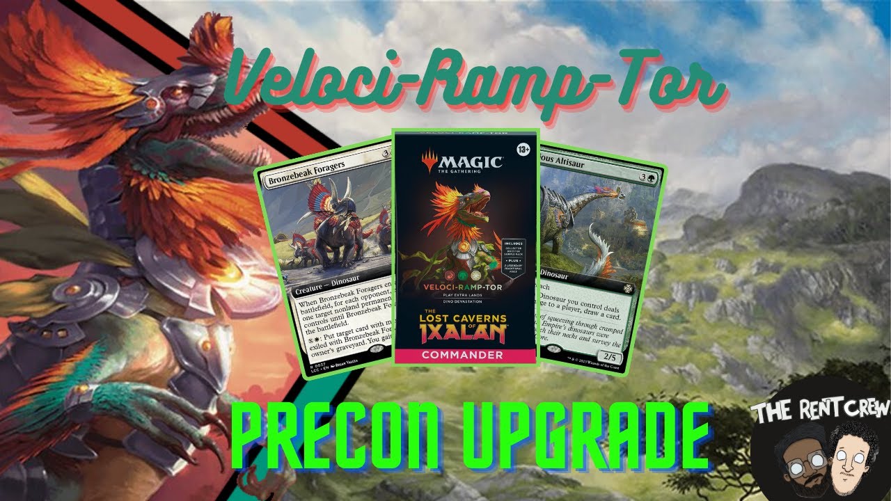 Unleash the Dinos: Veloci-Ramp-Tor Commander Precon Upgrade Guide!