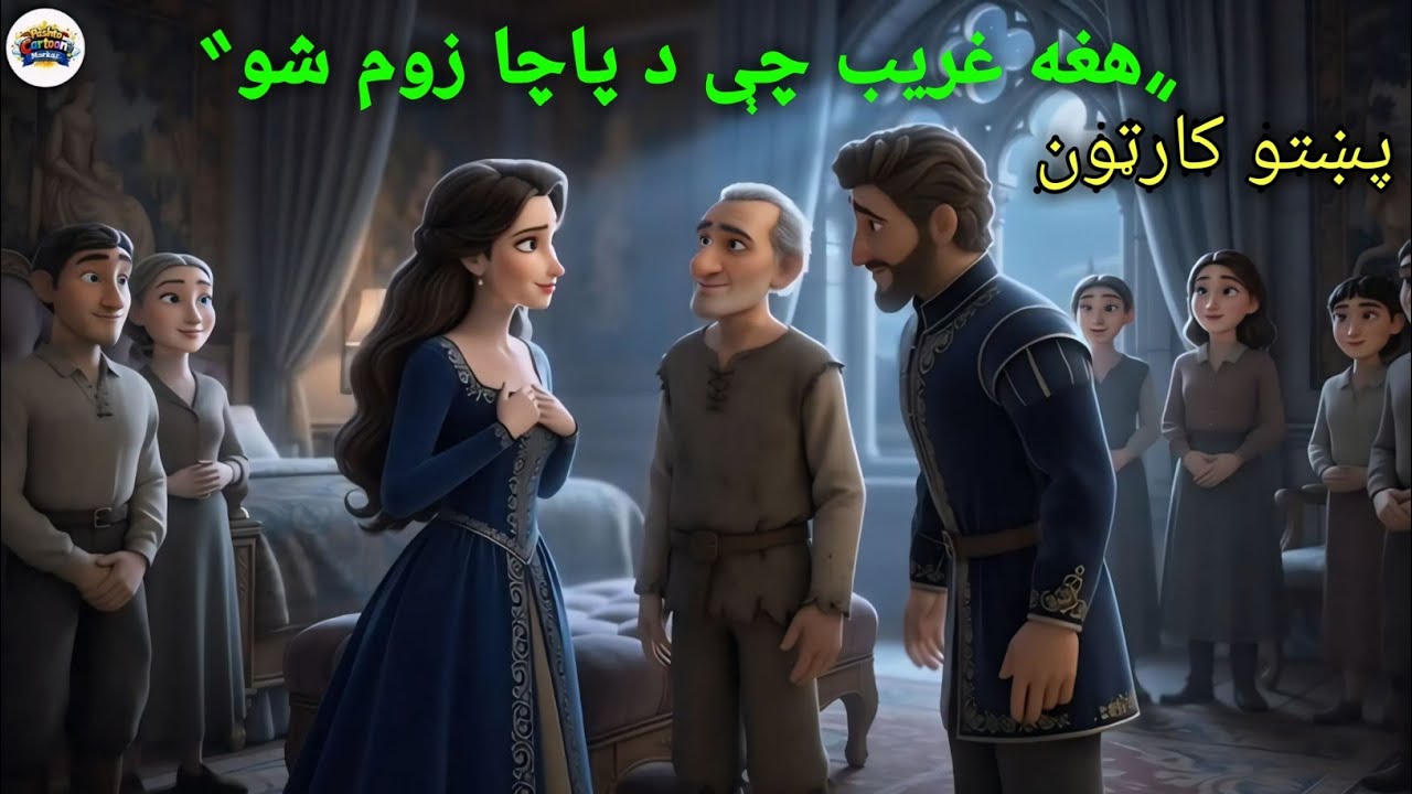 When a Poor Man Became the King’s Son-in-Law”👑 „کله چې یو غریب د پاچا زوم شو || pashto cartoon