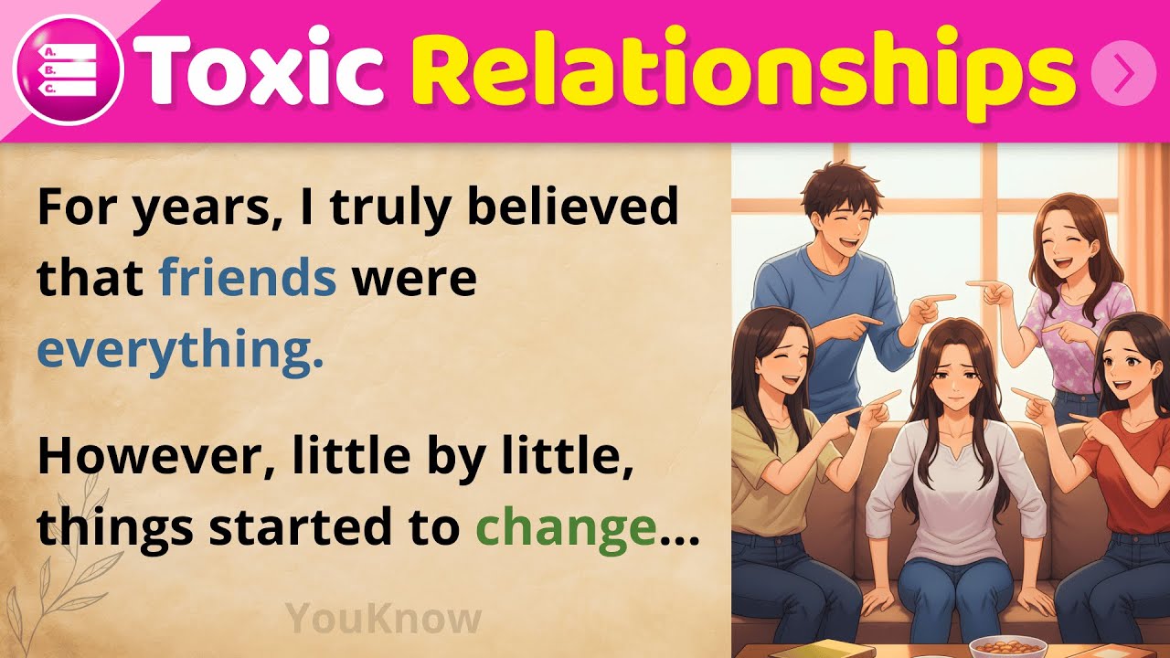 Toxic Relationships | Learn English Through Stories