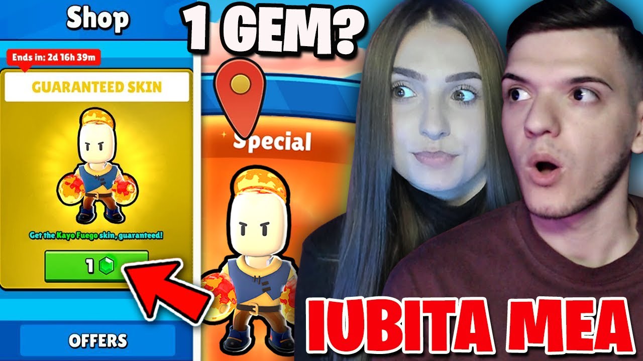 IUBITA MEA A DEBLOCAT GRATIS NOUL SKIN SPECIAL! Stumble Guys