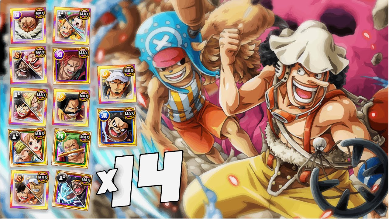 USOPP & CHOPPER SHOWDOWN! x14 Teams (ONE PIECE Treasure Cruise)