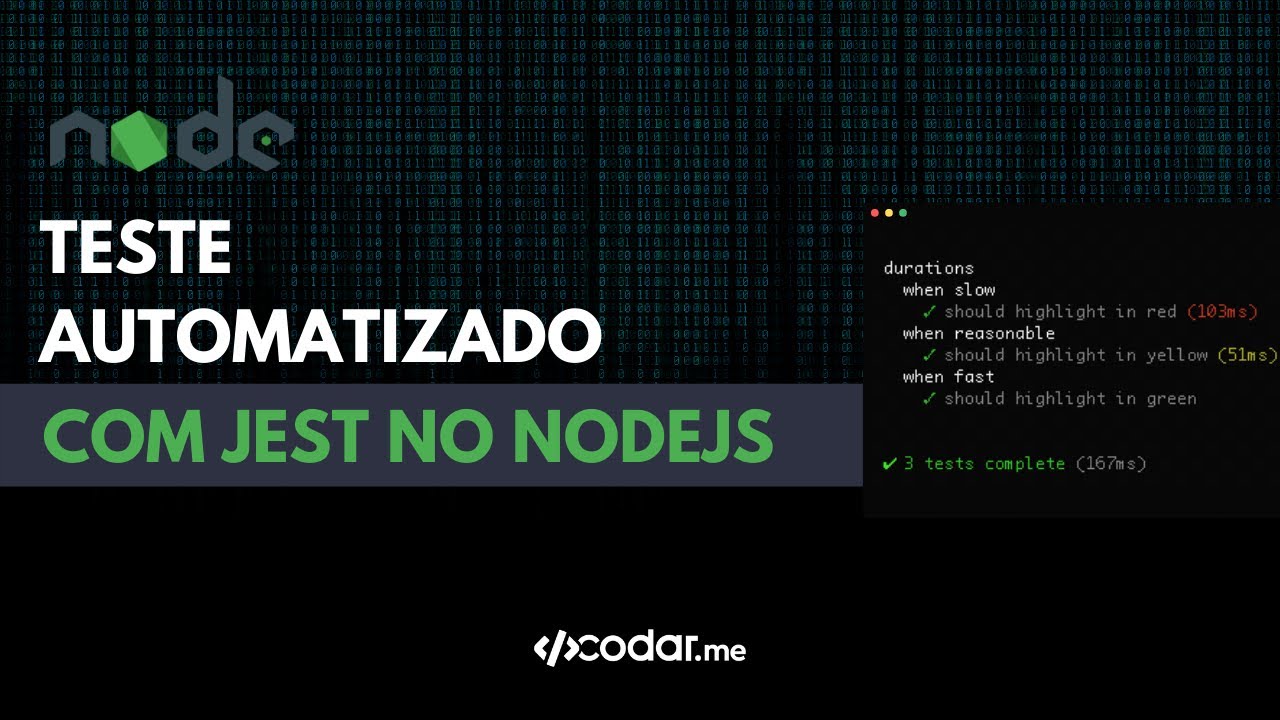 Aprenda a testar rotas de api com Jest no NodeJS