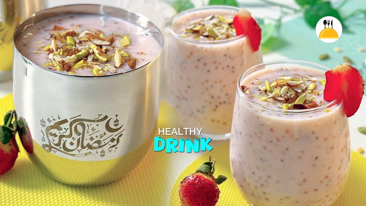 Healthy Iftar Drink Recipe By Food & Art | Ramzan Special Recipes | Healthy Drinks For Iftar