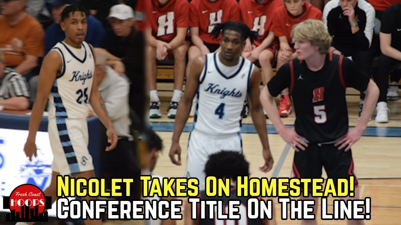Nicolet vs Homestead Goes Down To The Wire For Conference Championship!