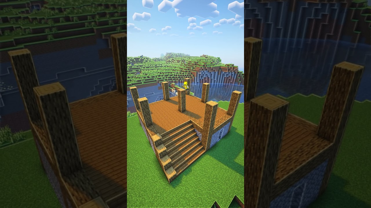 casa inicial | Tutorial Minecraft #shorts3