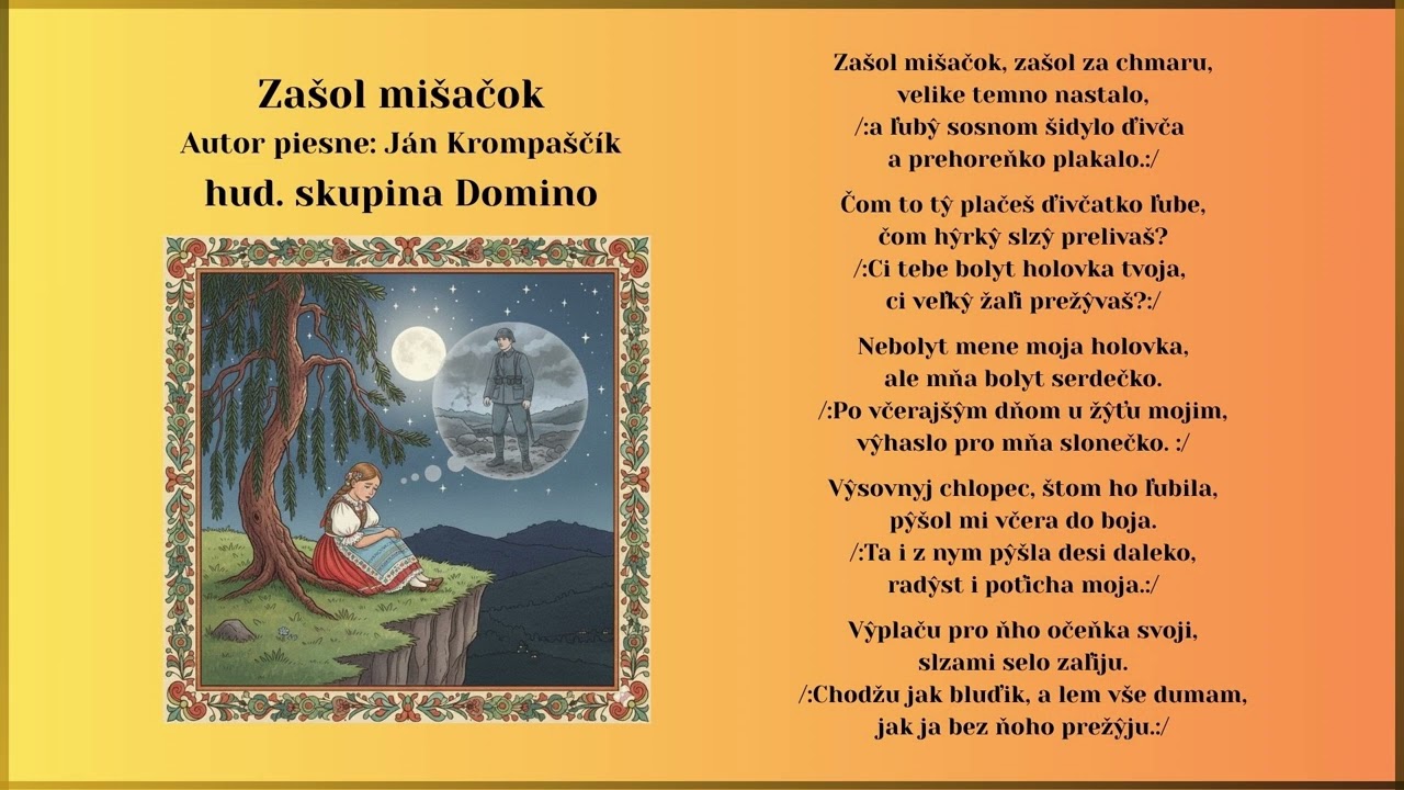 Muzikanti od Ľubovne 2, Domino, Zašol mišačok, Autor J Krompaščík, Videorohaľ
