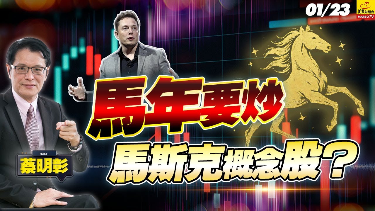 2026/01/23   馬年要炒馬斯克概念股？ #蔡明彰 #馬斯克概念股 #太空AI #低軌衛星