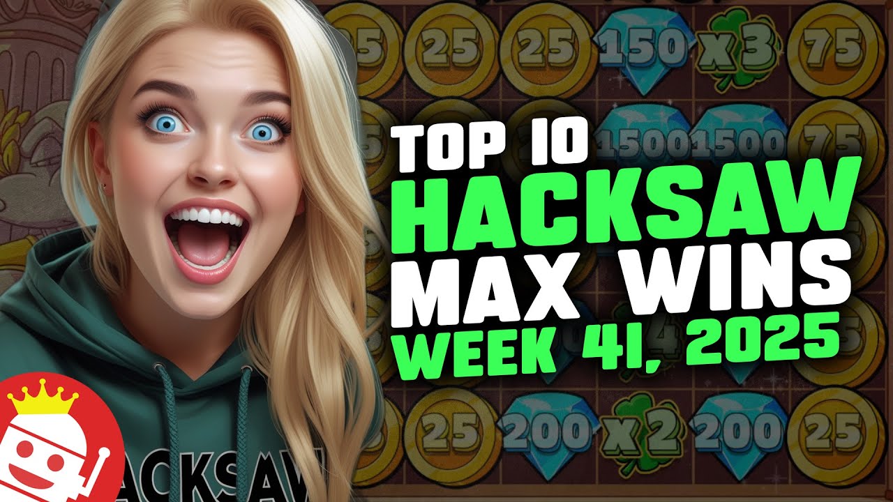 🔥 TOP 10 HACKSAW GAMING MAX WINS OF WEEK 41 / 2025 | REAL PLAYER WINS!