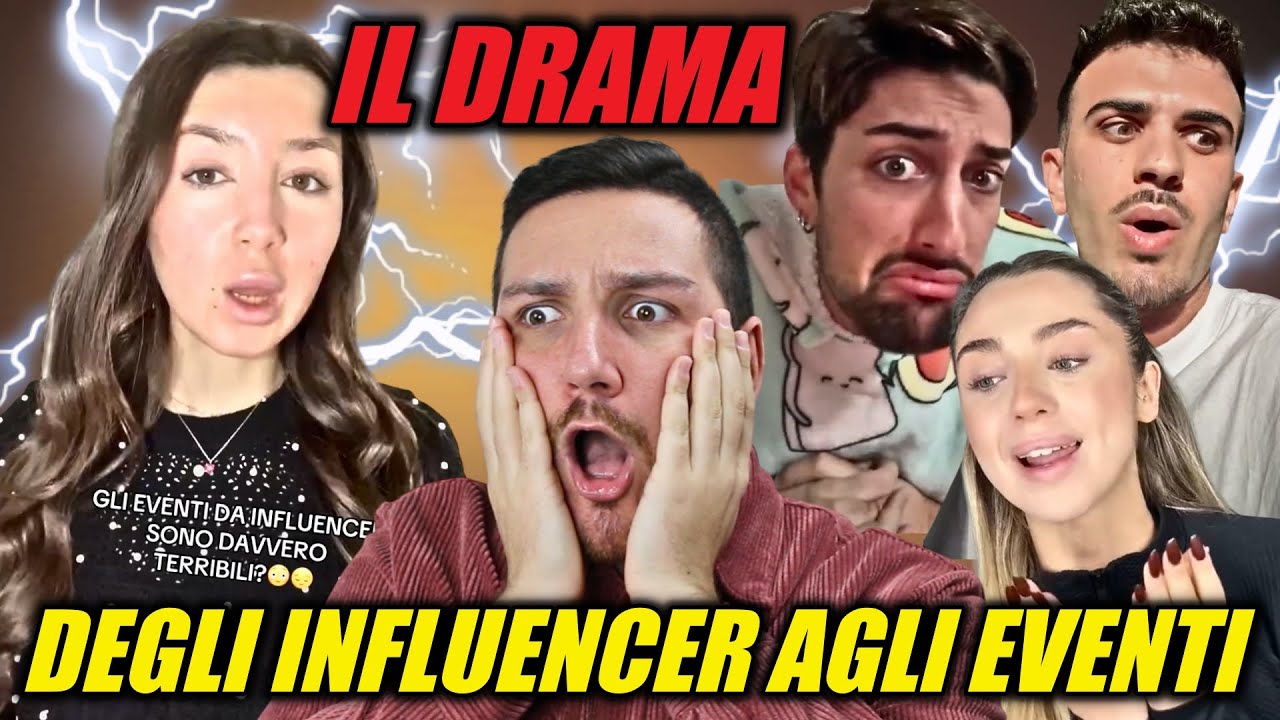 IL LATO OSCURO degli INFLUENCER agli EVENTI - Tg Tok x Buona Polemica
