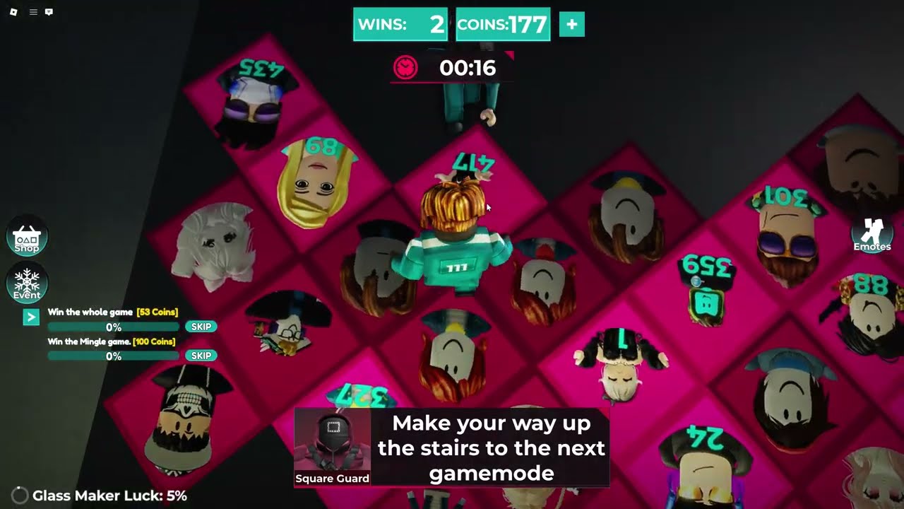 Roblox Squid Games is so stressful